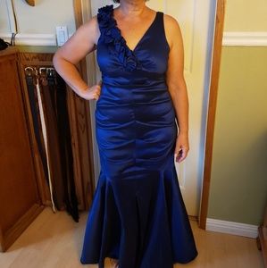 Prom dress evening gown mermaid cut